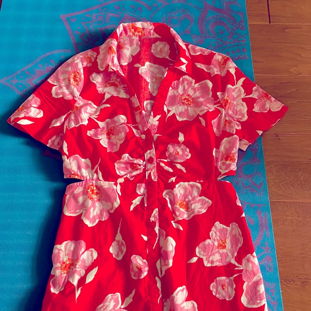 Forever 21- shirt dress- sun dress size small